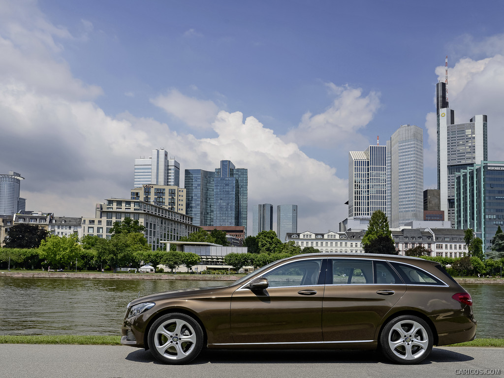 2015 Mercedes-Benz C-Class C 200 Estate (Exclusive, Citrin Brown) - Side