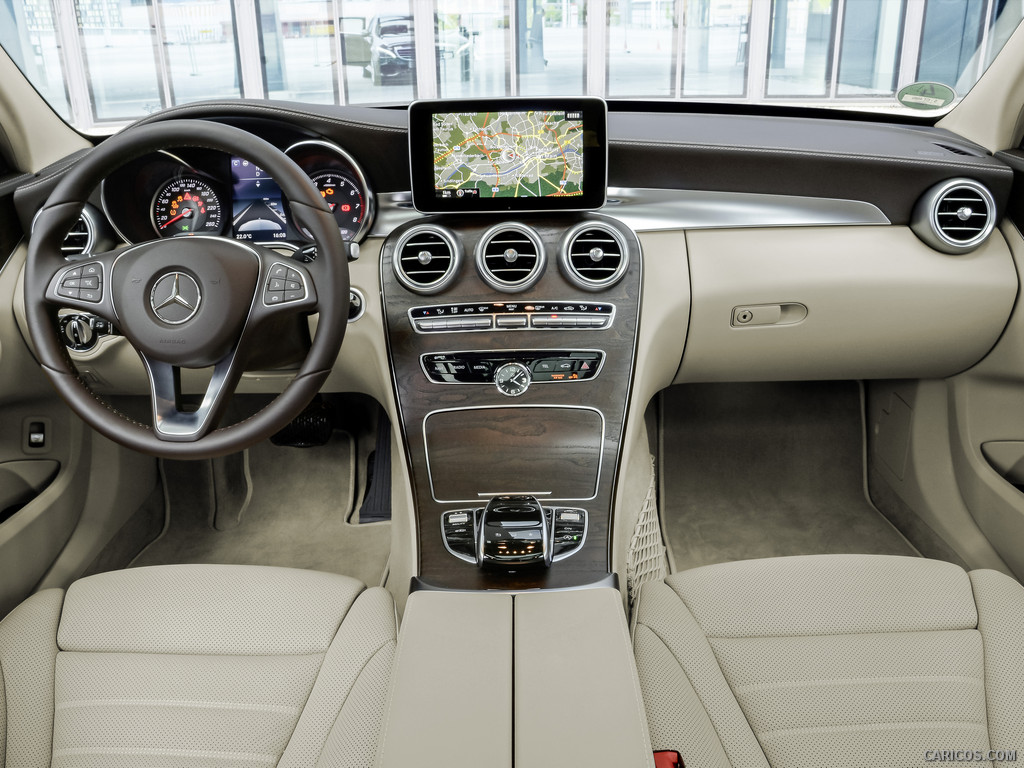 2015 Mercedes-Benz C-Class C 200 Estate (Exclusive, Leather Beige) - Interior