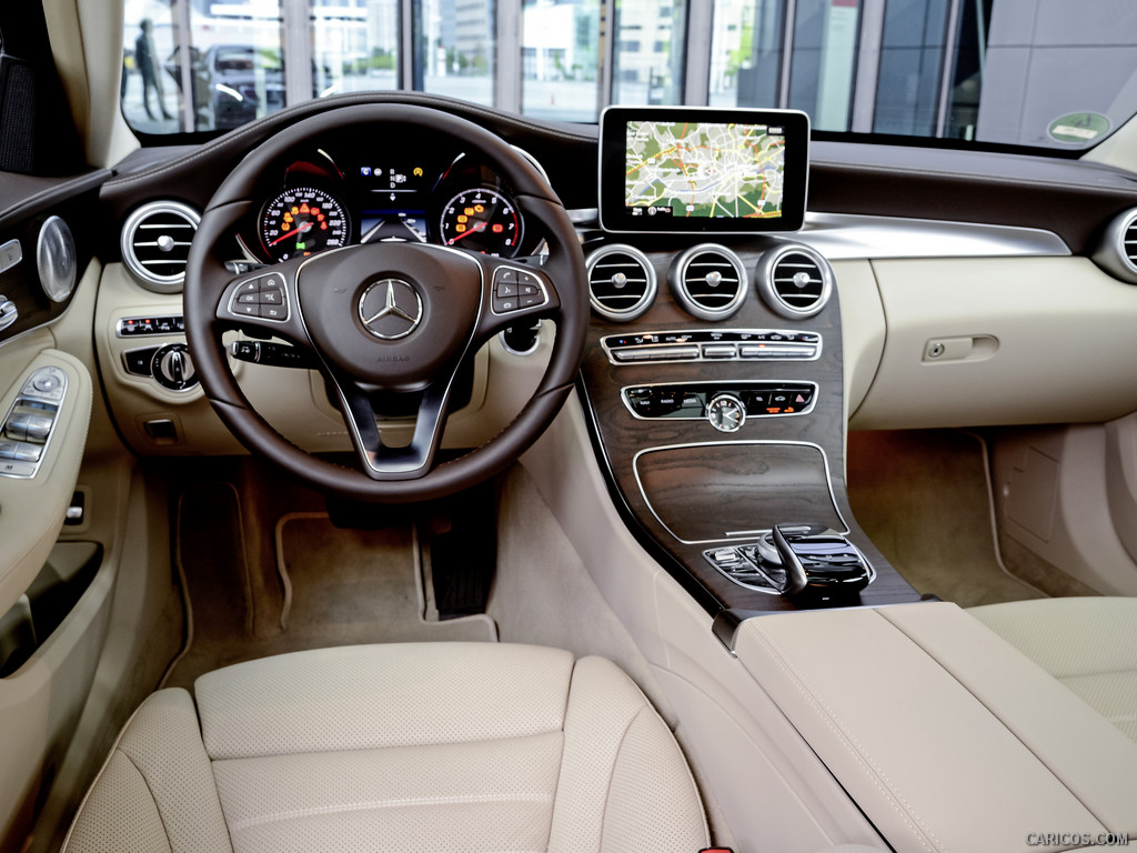 2015 Mercedes-Benz C-Class C 200 Estate (Exclusive, Leather Beige) - Interior