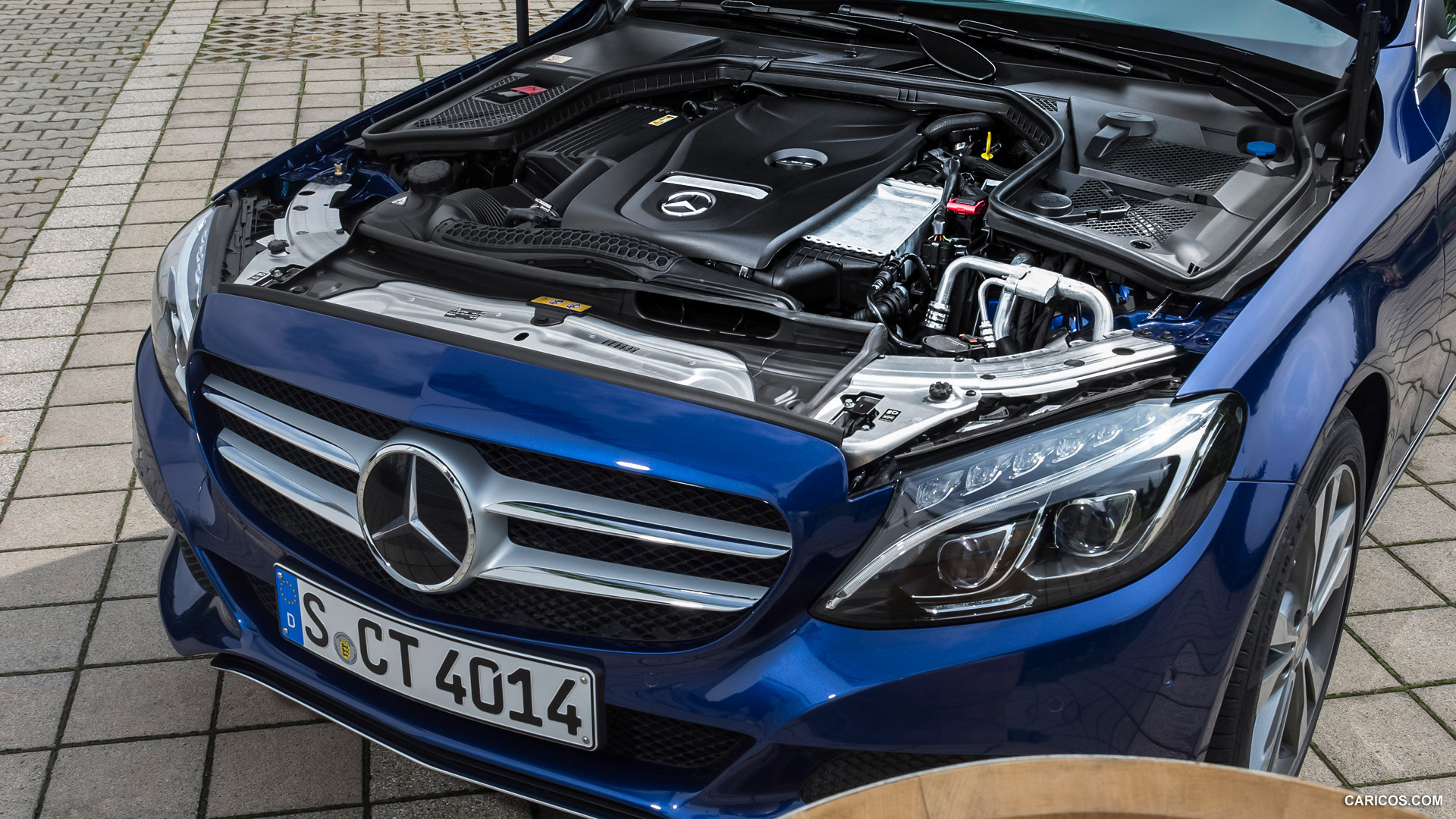2015 Mercedes-Benz C-Class C 250 Estate (Avantgarde, Brilliant Blue) - Engine, #169 of 173