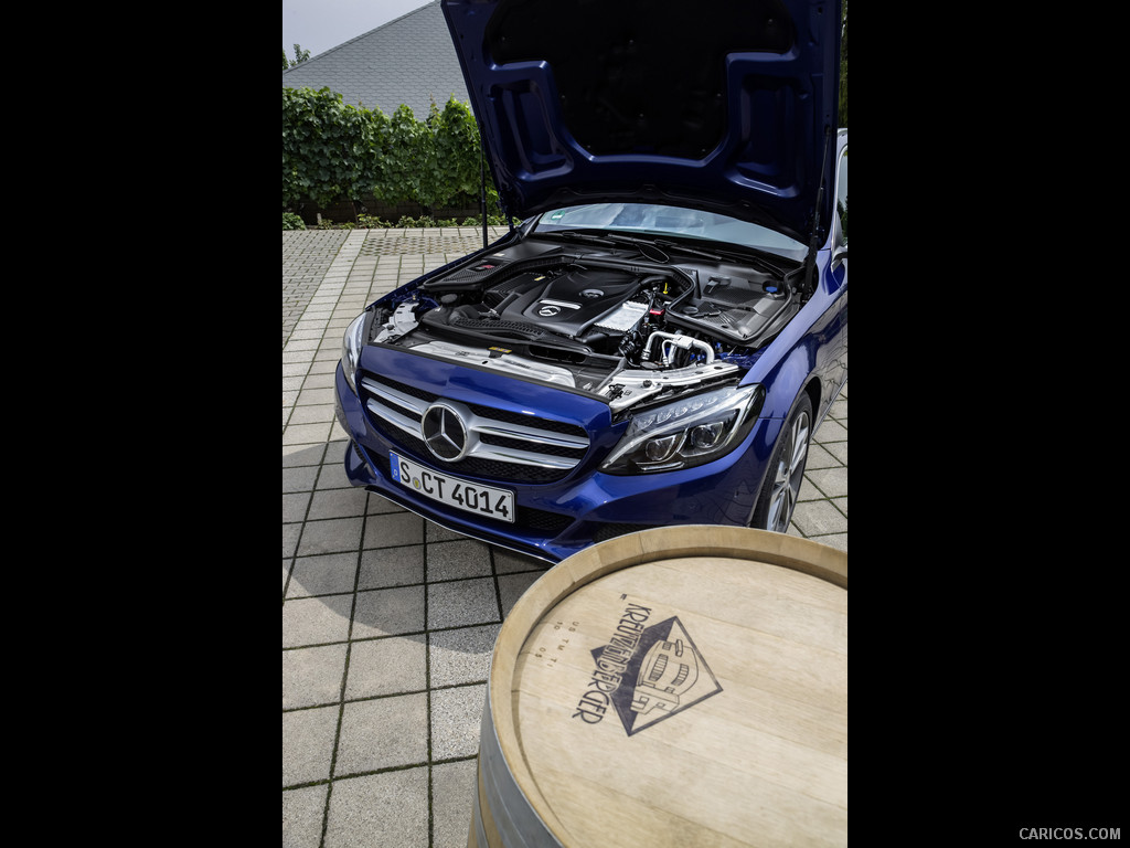 2015 Mercedes-Benz C-Class C 250 Estate (Avantgarde, Brilliant Blue) - Engine