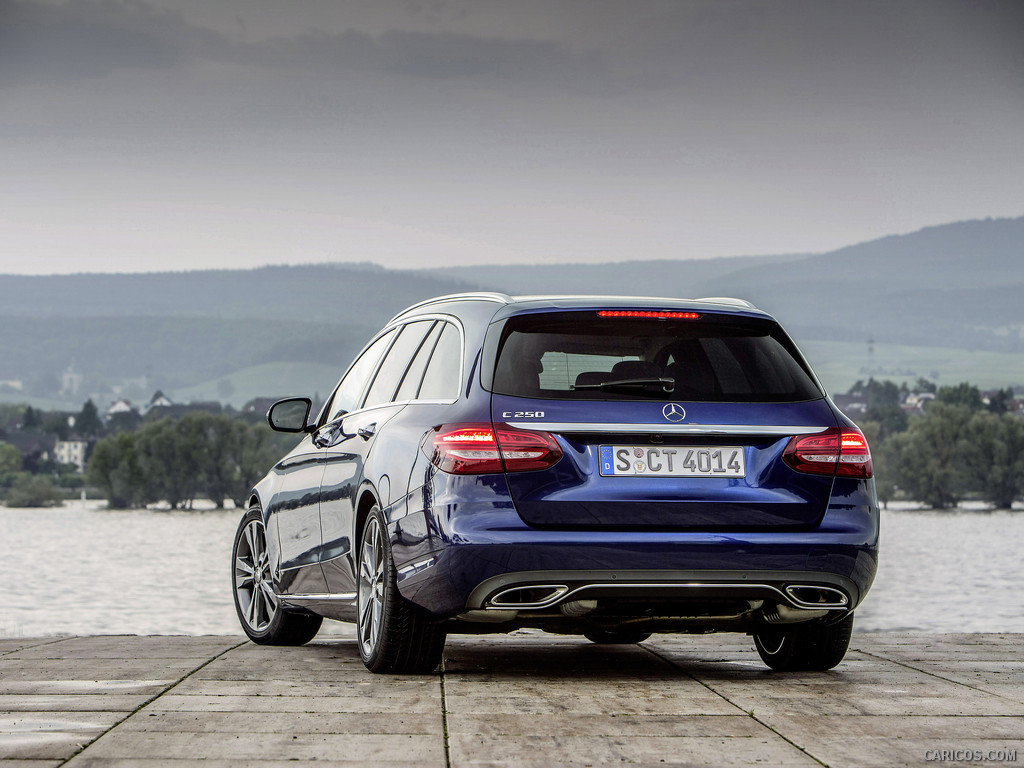 2015 Mercedes-Benz C-Class C 250 Estate (Avantgarde, Brilliant Blue) - Rear