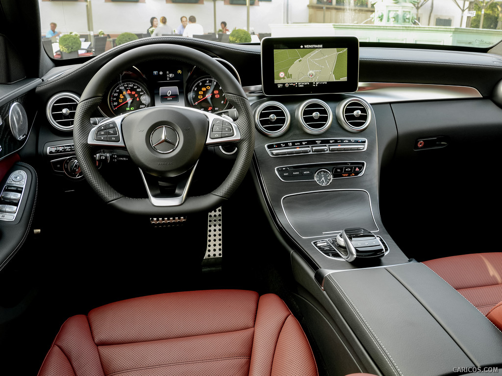 2015 Mercedes-Benz C-Class C 250 Estate AMG Line (Leather Red) - Interior