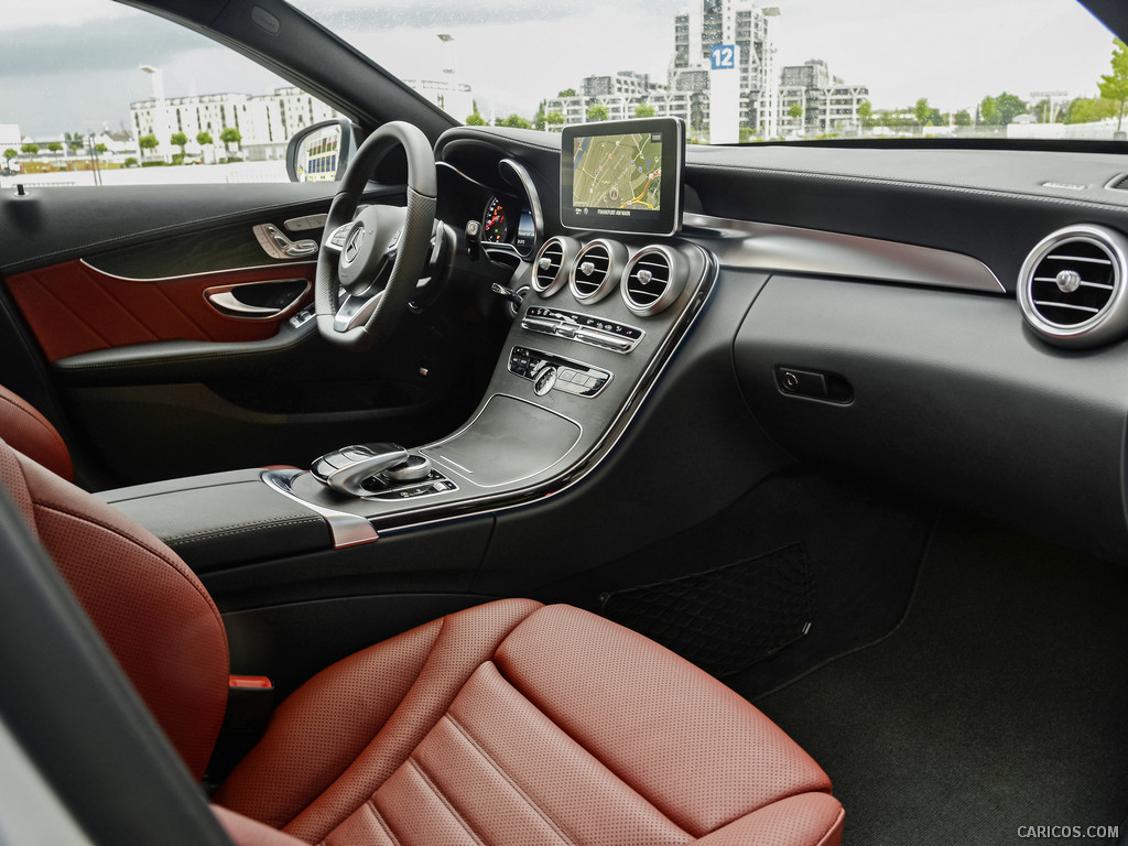 2015 Mercedes-Benz C-Class C 250 Estate AMG Line (Leather Red) - Interior