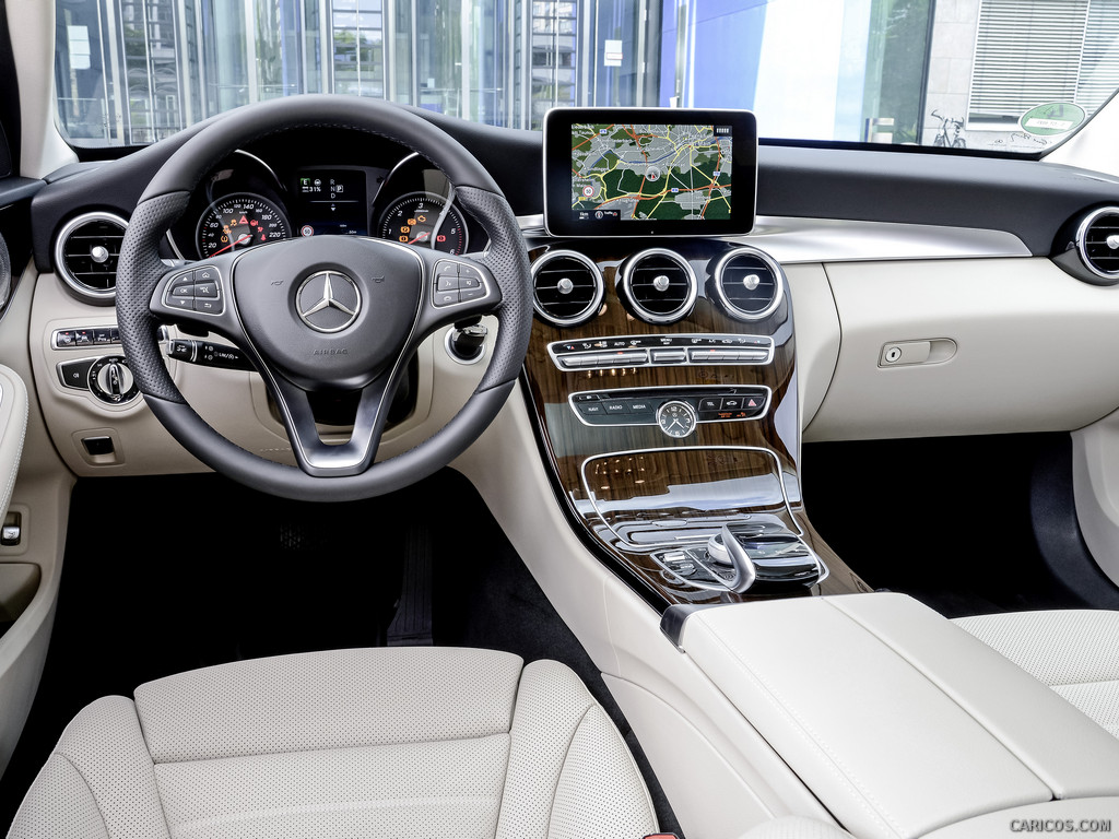 2015 Mercedes-Benz C-Class C 300 BlueTEC HYBRID Estate (Avantgarde, Leather Beige) - Interior