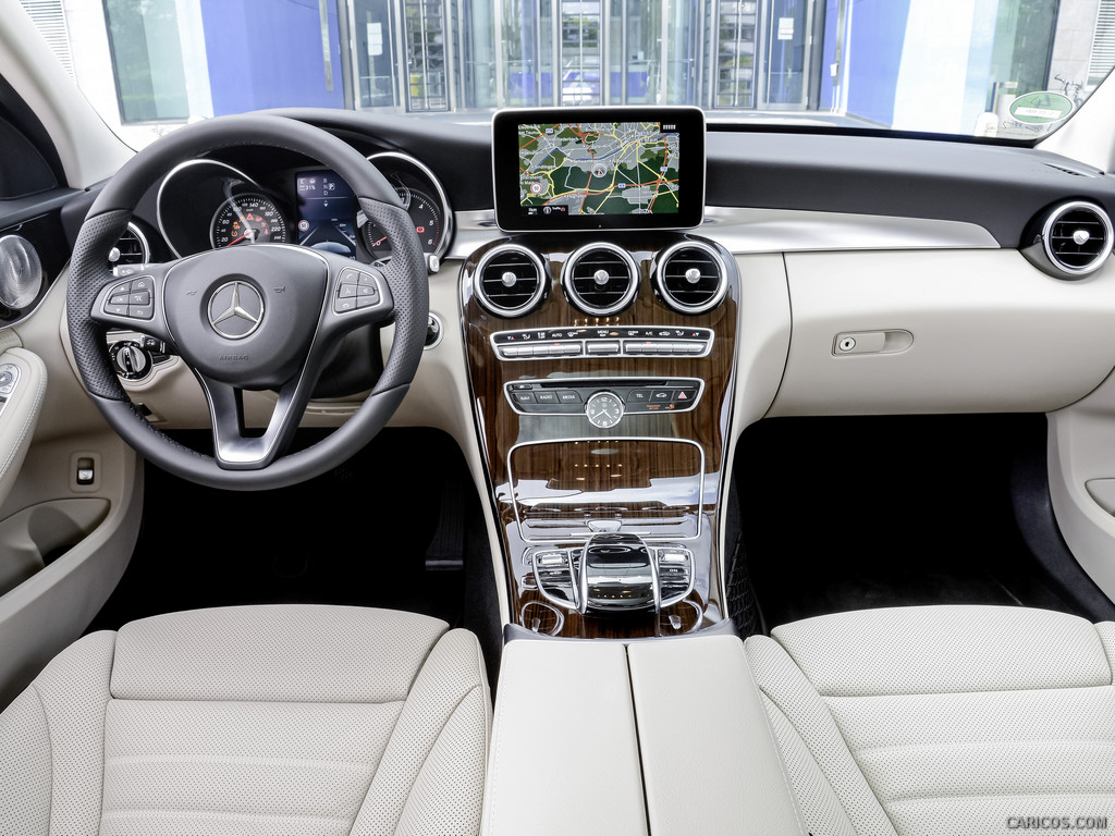 2015 Mercedes-Benz C-Class C 300 BlueTEC HYBRID Estate (Avantgarde, Leather Beige) - Interior