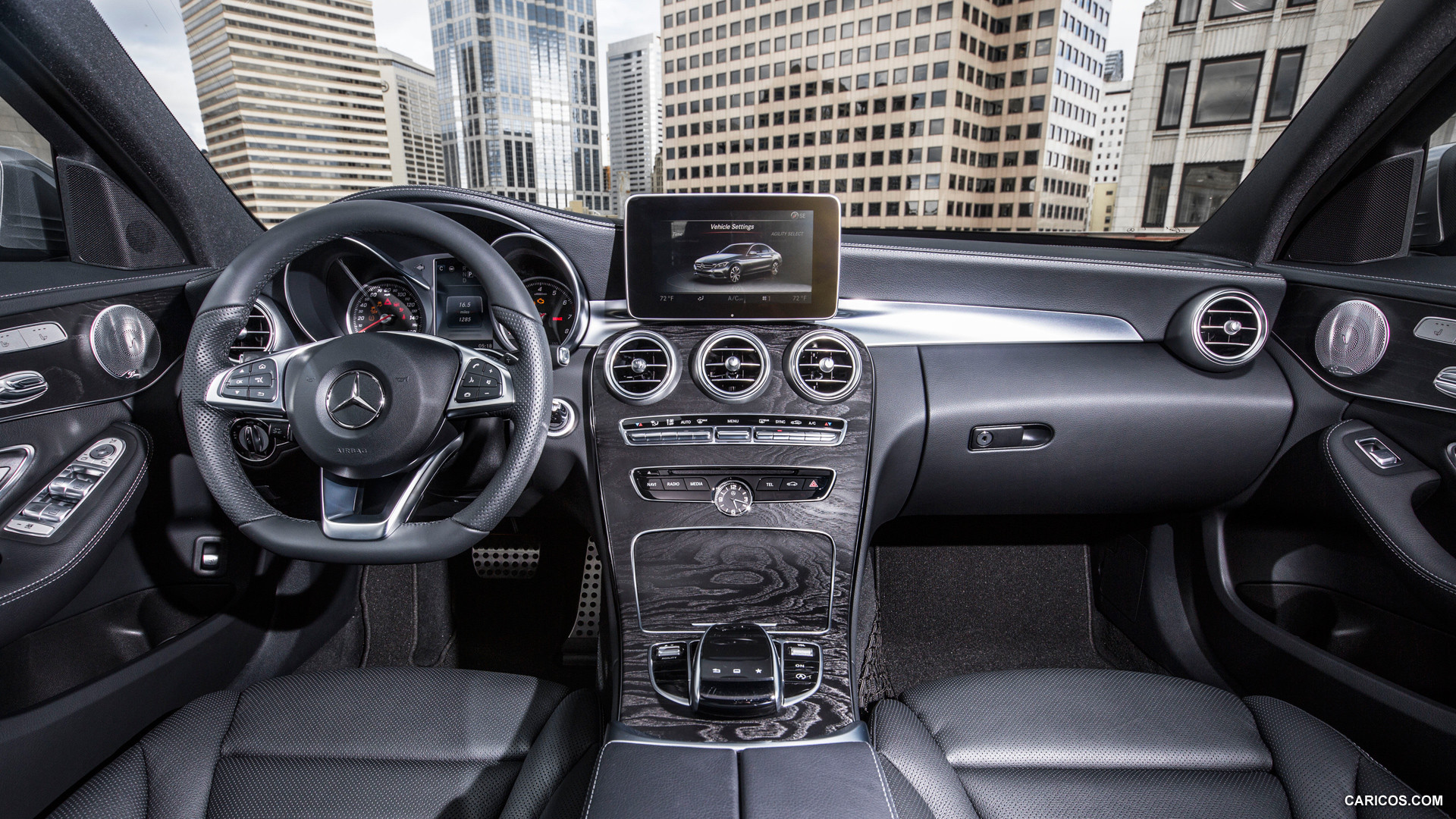 2015 Mercedes-Benz C-Class C300 4MATIC (US-Spec)  - Interior, #68 of 156
