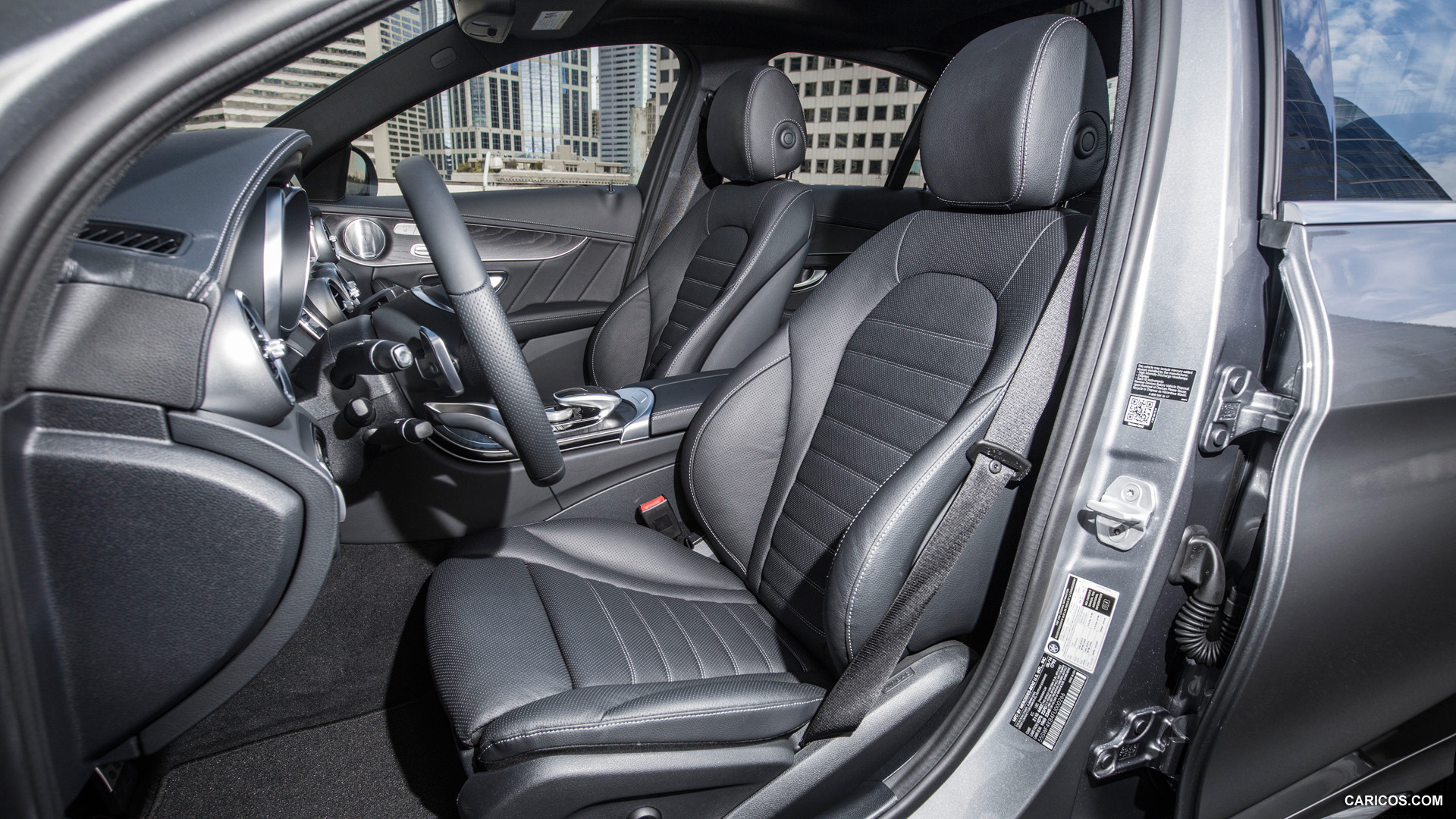 2015 Mercedes-Benz C-Class C300 4MATIC (US-Spec)  - Interior Front Seats, #79 of 156