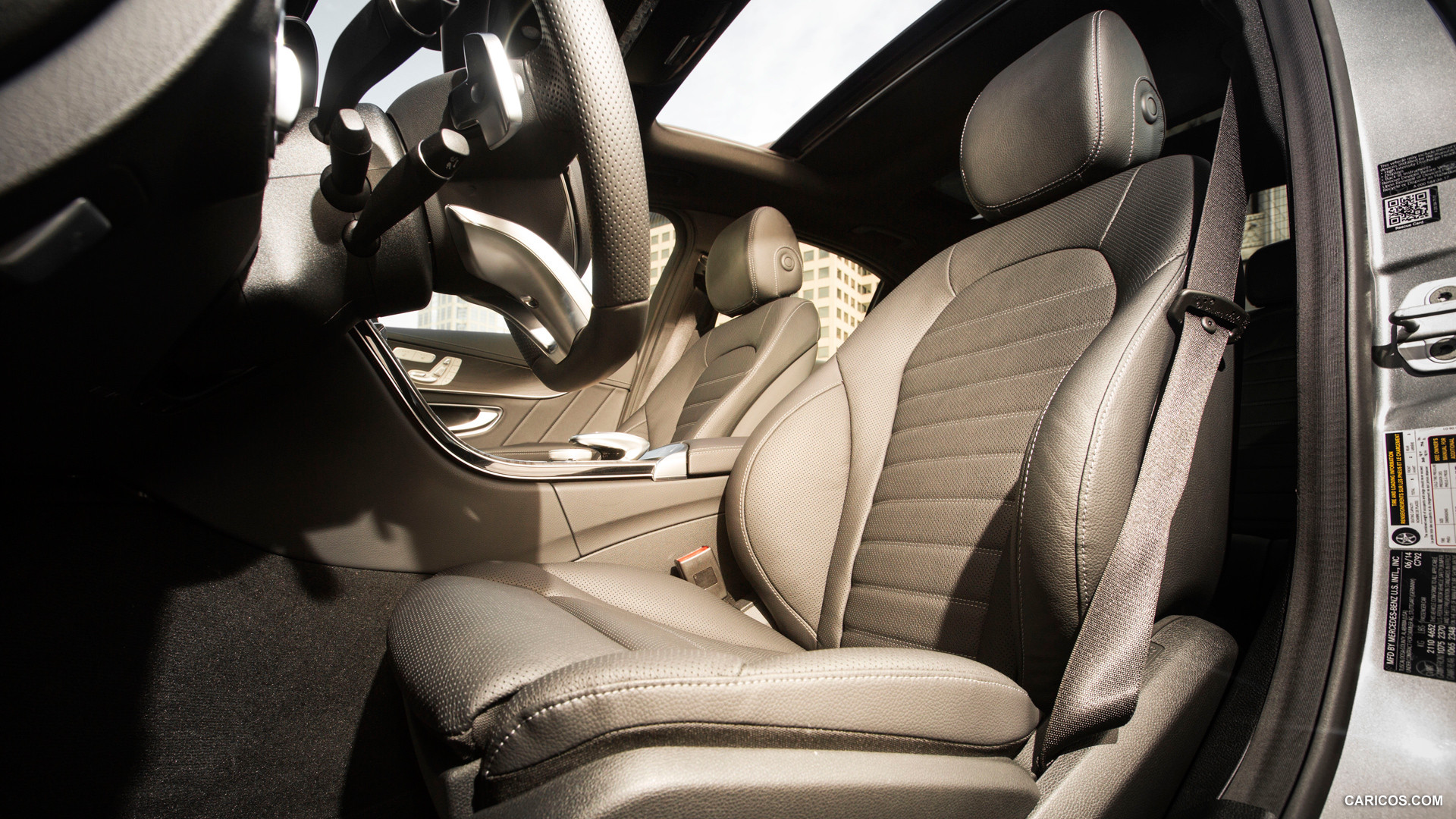 2015 Mercedes-Benz C-Class C300 4MATIC (US-Spec)  - Interior Front Seats, #81 of 156
