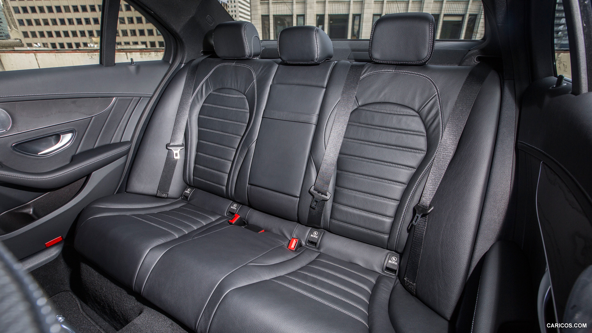 2015 Mercedes-Benz C-Class C300 4MATIC (US-Spec)  - Interior Rear Seats, #80 of 156