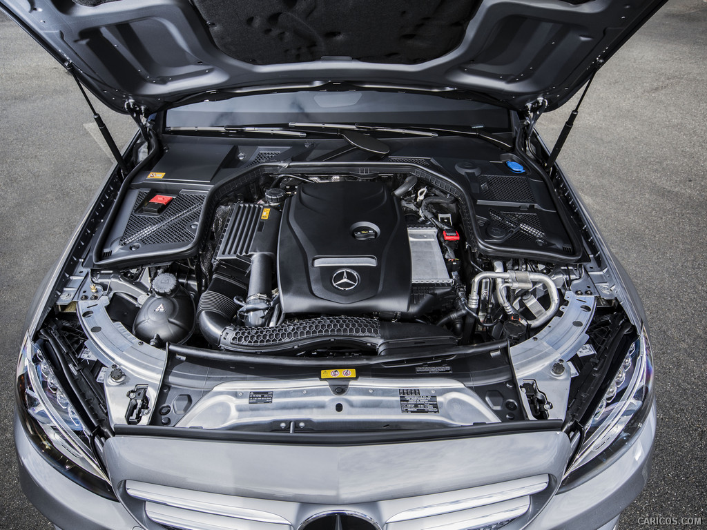 2015 Mercedes-Benz C-Class C300 4MATIC (US-Spec)  - Engine