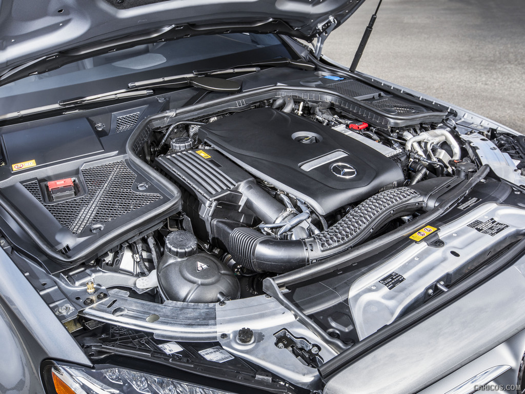 2015 Mercedes-Benz C-Class C300 4MATIC (US-Spec)  - Engine