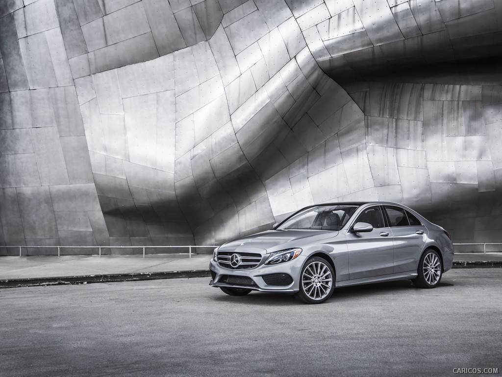 2015 Mercedes-Benz C-Class C300 4MATIC (US-Spec)  - Front