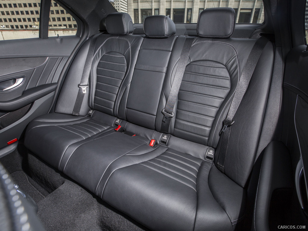 2015 Mercedes-Benz C-Class C300 4MATIC (US-Spec)  - Interior Rear Seats