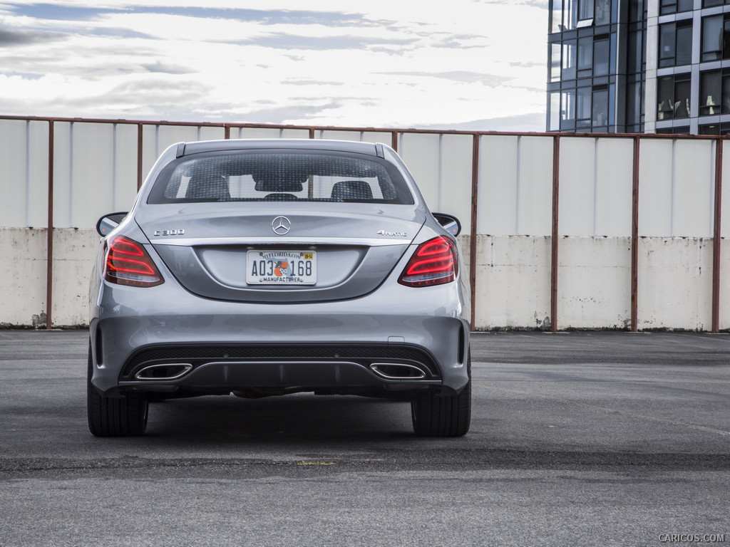 2015 Mercedes-Benz C-Class C300 4MATIC (US-Spec)  - Rear