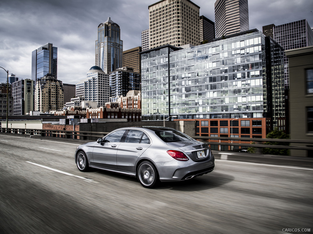 2015 Mercedes-Benz C-Class C300 4MATIC (US-Spec)  - Rear