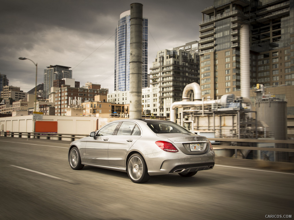 2015 Mercedes-Benz C-Class C300 4MATIC (US-Spec)  - Rear