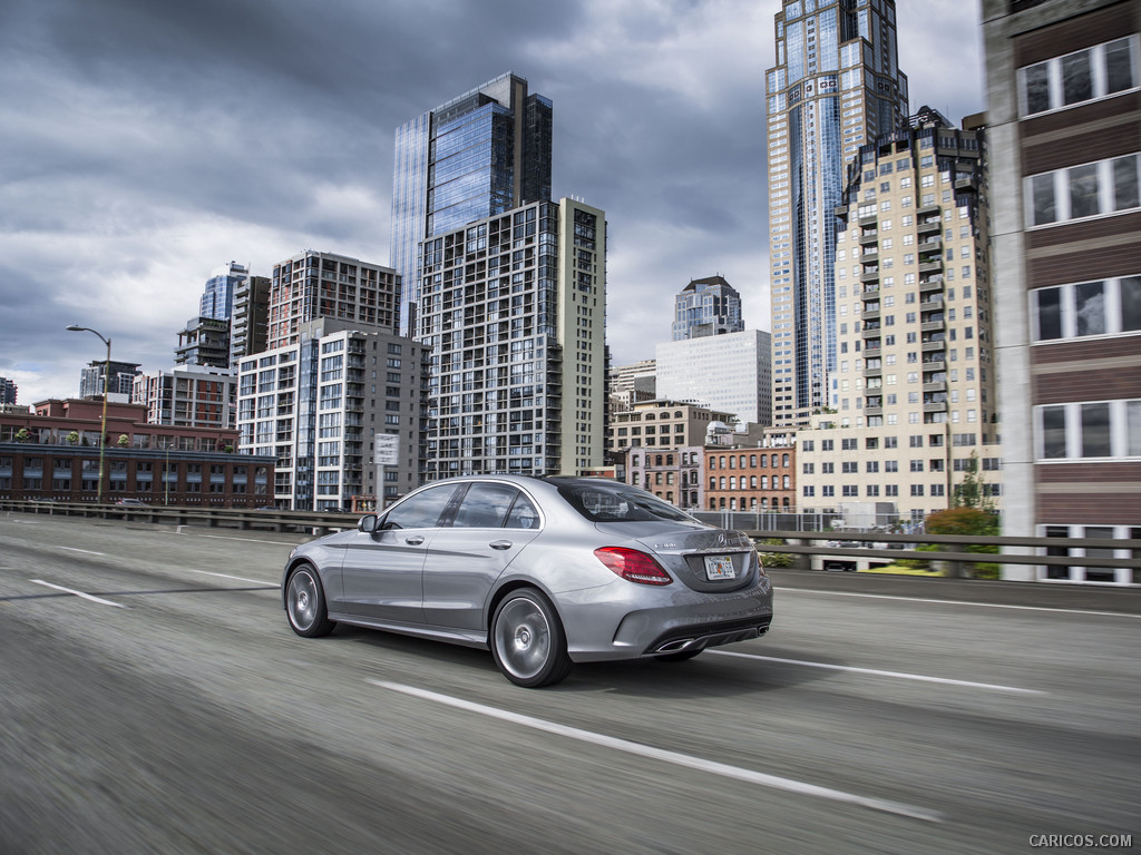 2015 Mercedes-Benz C-Class C300 4MATIC (US-Spec)  - Rear