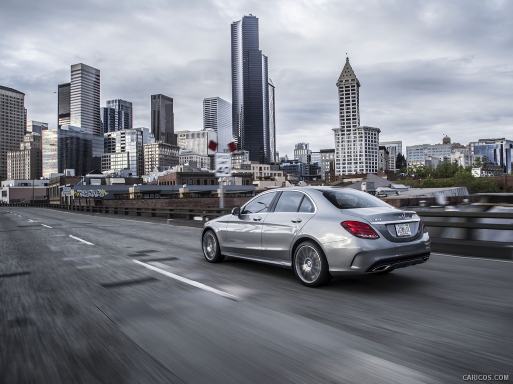 2015 Mercedes-Benz C-Class C300 4MATIC (US-Spec)  - Rear