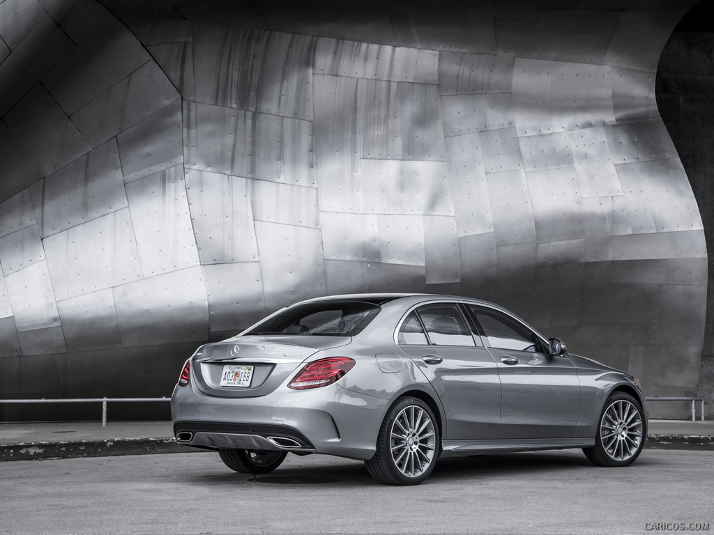 2015 Mercedes-Benz C-Class C300 4MATIC (US-Spec)  - Rear