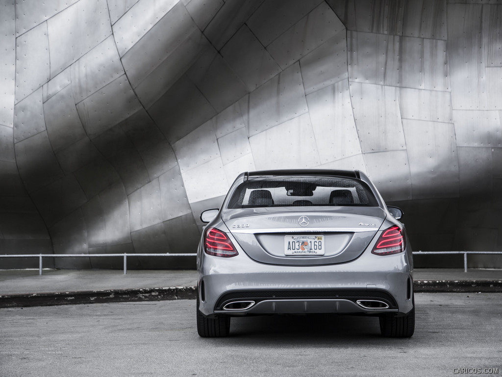 2015 Mercedes-Benz C-Class C300 4MATIC (US-Spec)  - Rear