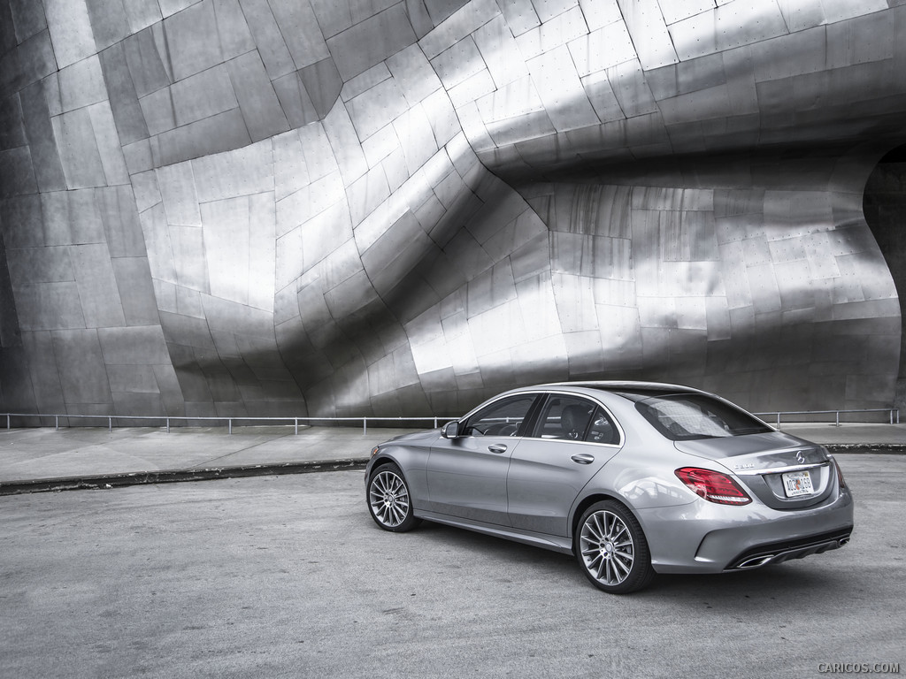 2015 Mercedes-Benz C-Class C300 4MATIC (US-Spec)  - Rear