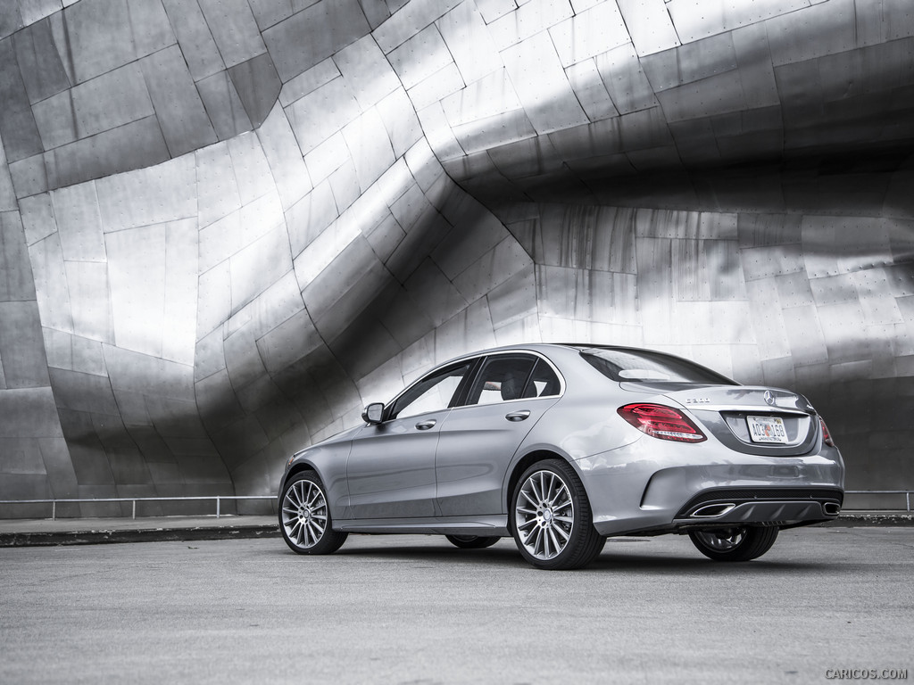 2015 Mercedes-Benz C-Class C300 4MATIC (US-Spec)  - Rear