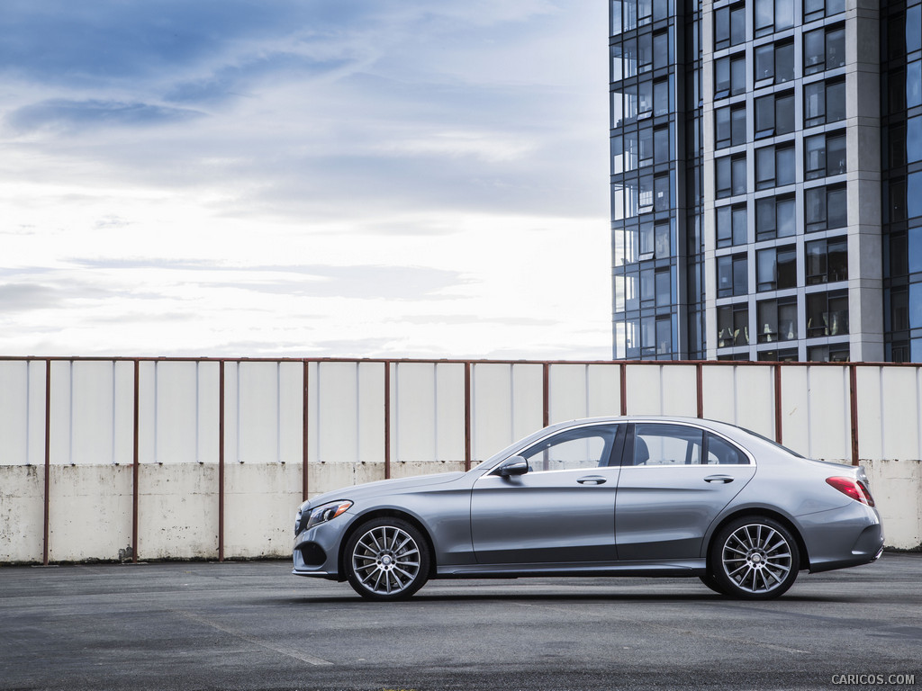 2015 Mercedes-Benz C-Class C300 4MATIC (US-Spec)  - Side