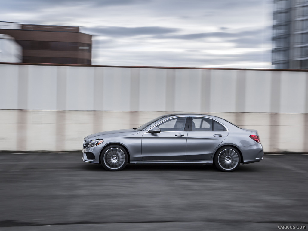 2015 Mercedes-Benz C-Class C300 4MATIC (US-Spec)  - Side