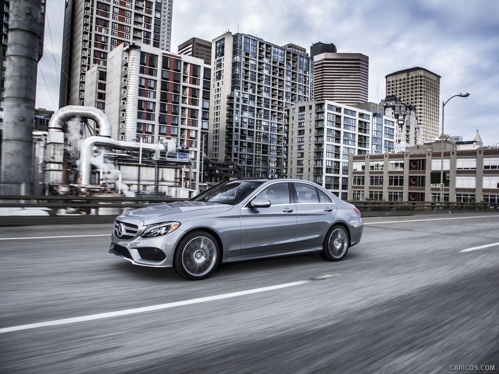 2015 Mercedes-Benz C-Class C300 4MATIC (US-Spec)  - Side