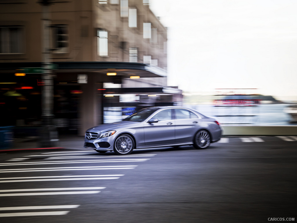 2015 Mercedes-Benz C-Class C300 4MATIC (US-Spec)  - Side