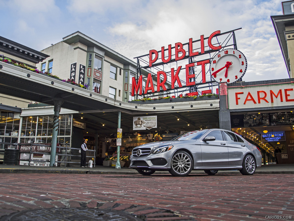 2015 Mercedes-Benz C-Class C300 4MATIC (US-Spec)  - Side