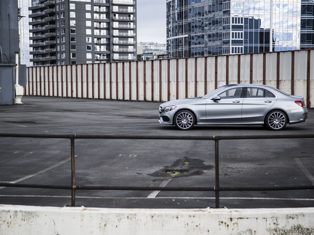 2015 Mercedes-Benz C-Class C300 4MATIC (US-Spec)  - Side