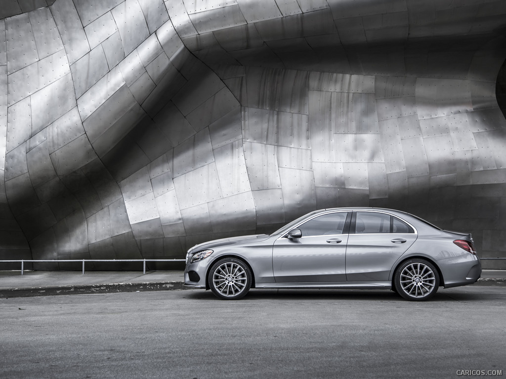 2015 Mercedes-Benz C-Class C300 4MATIC (US-Spec)  - Side