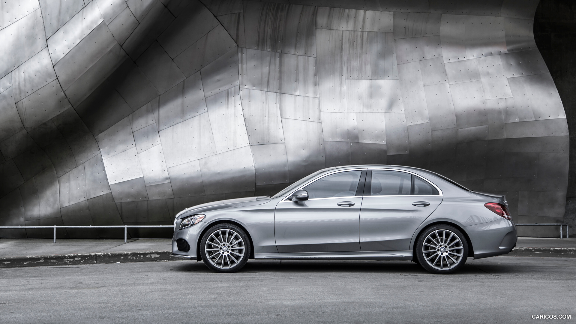 2015 Mercedes-Benz C-Class C300 4MATIC (US-Spec) - Side | Caricos