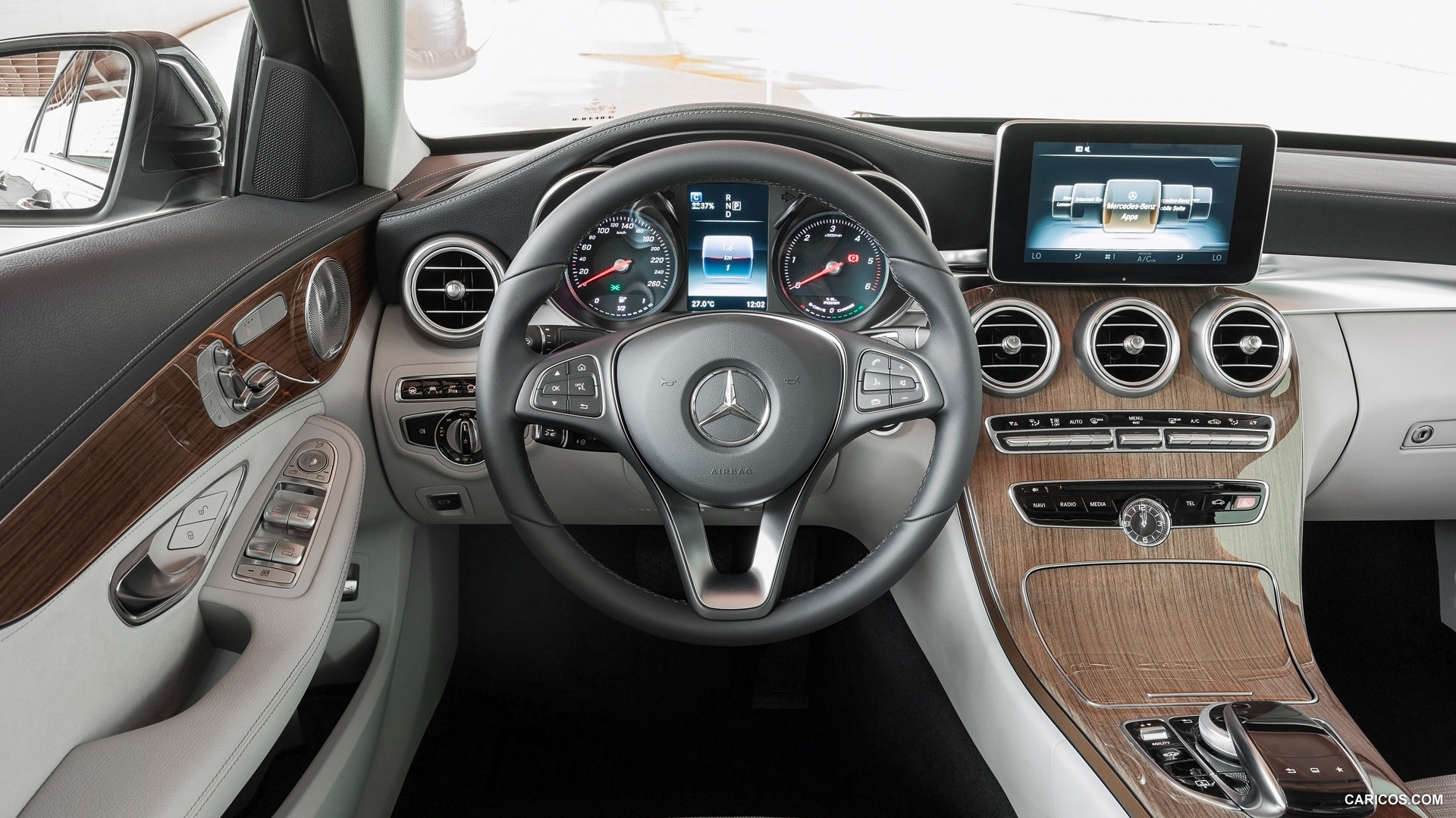 2015 Mercedes-Benz C-Class C300 BlueTEC HYBRID (Exclusiv Line) - Interior, #153 of 181