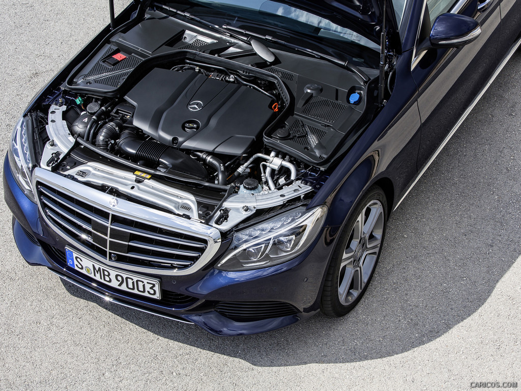 2015 Mercedes-Benz C-Class C300 BlueTEC HYBRID (Exclusiv Line) - Engine