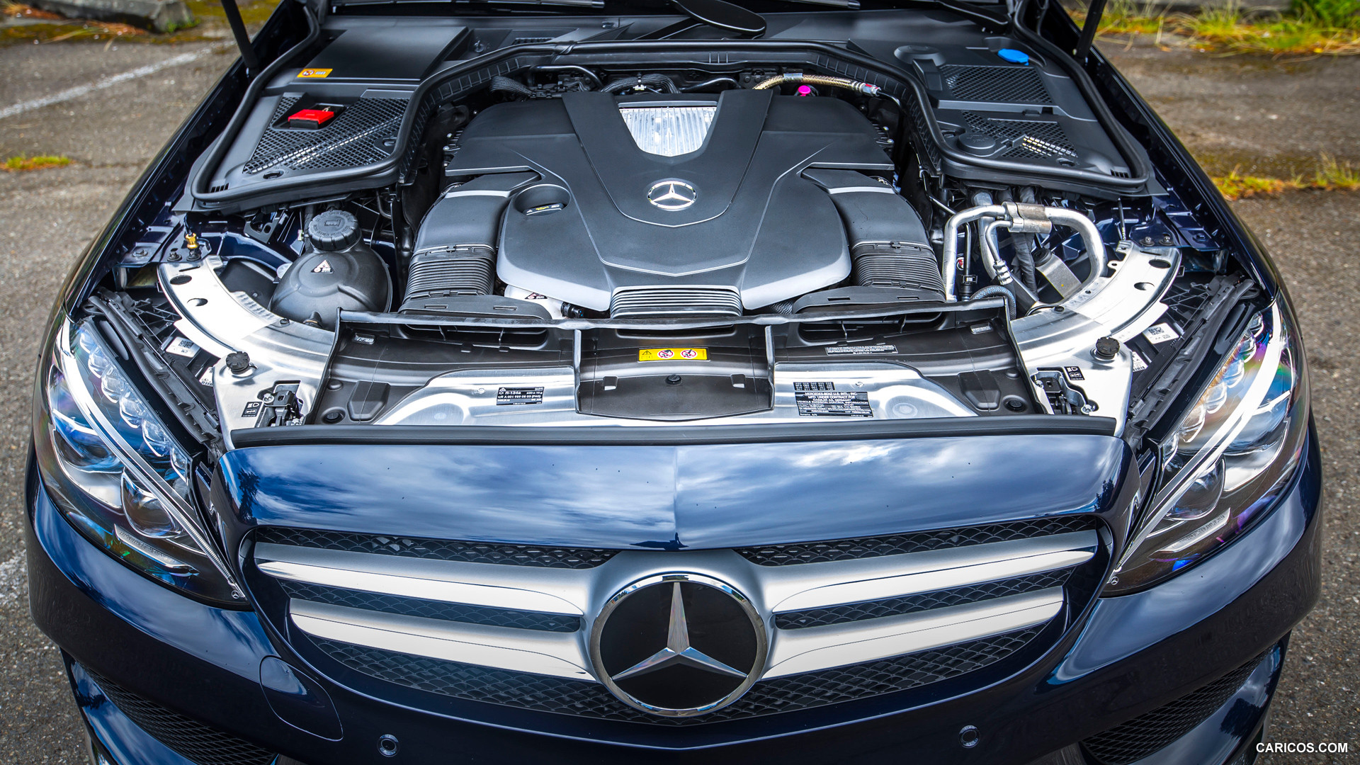 2015 Mercedes-Benz C-Class C400 4MATIC (US-Spec)   - Engine, #131 of 156