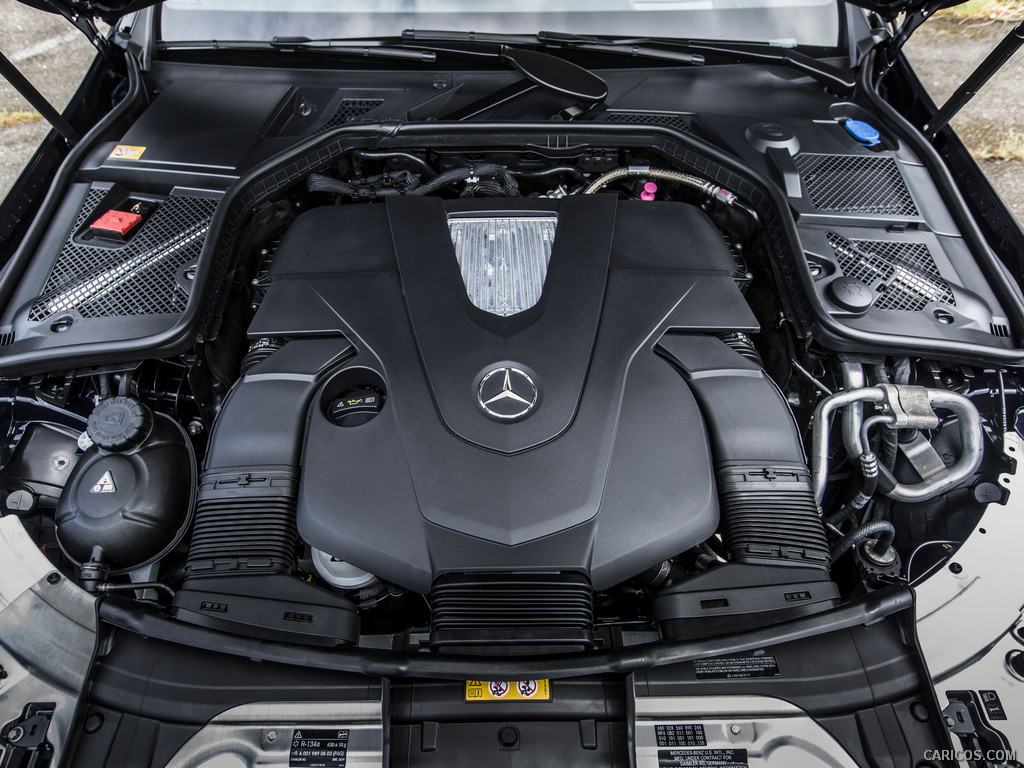 2015 Mercedes-Benz C-Class C400 4MATIC (US-Spec)   - Engine