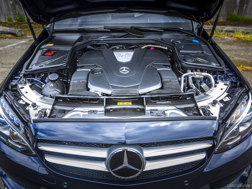 2015 Mercedes-Benz C-Class C400 4MATIC (US-Spec)   - Engine