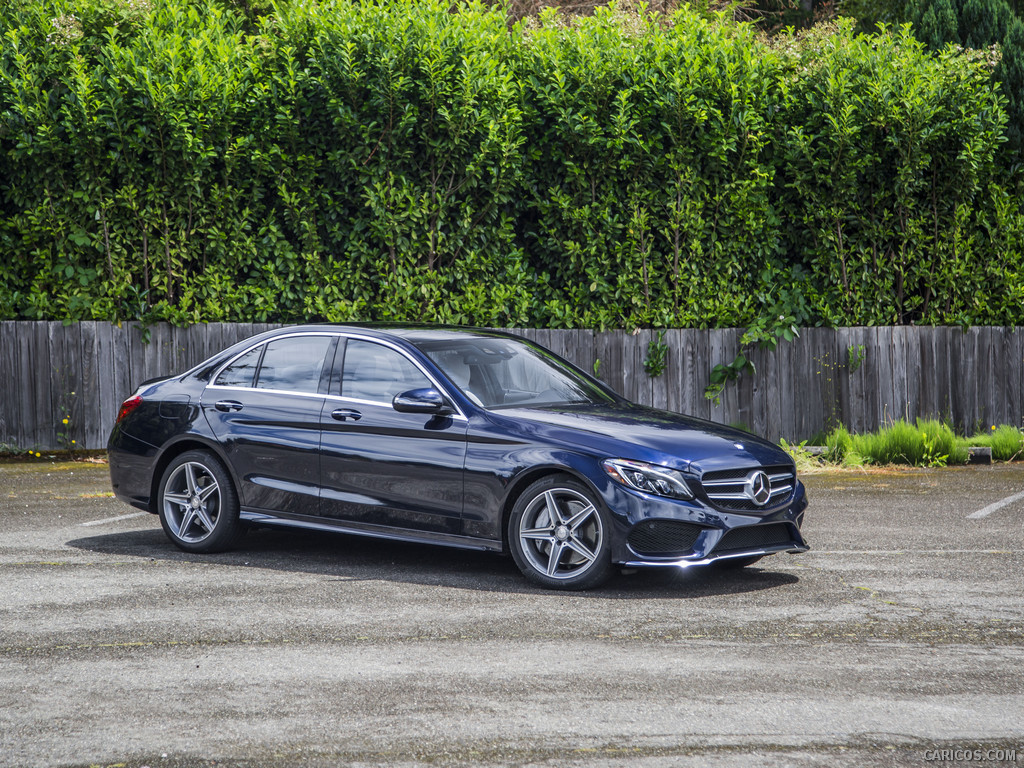 2015 Mercedes-Benz C-Class C400 4MATIC (US-Spec)   - Front