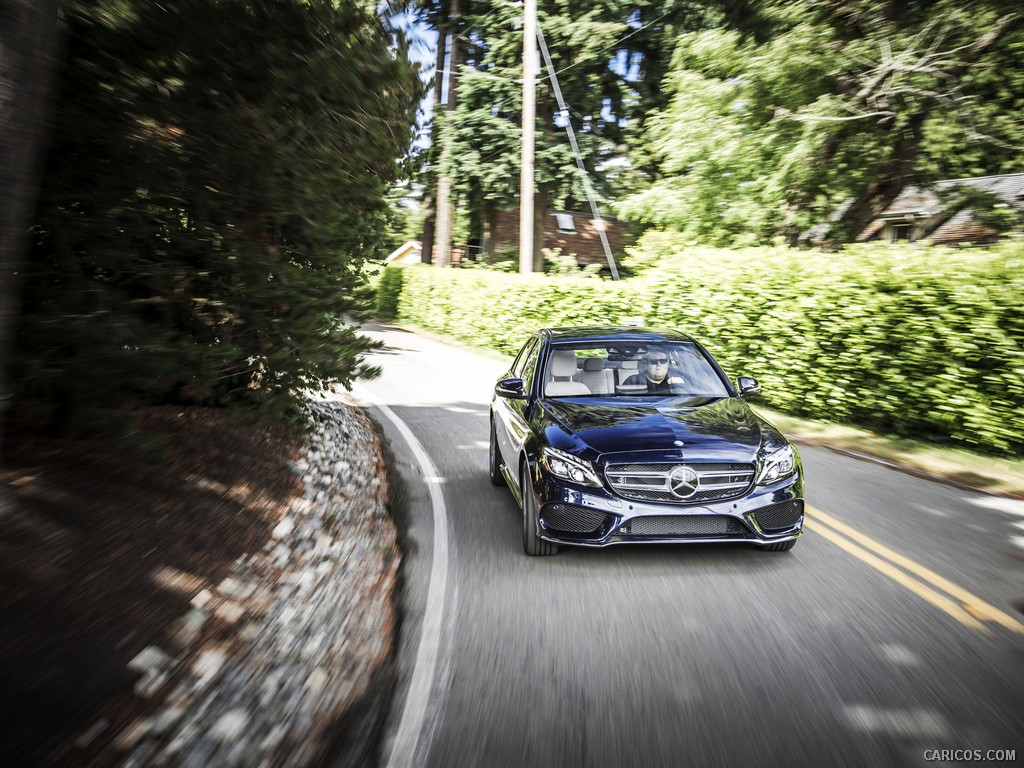 2015 Mercedes-Benz C-Class C400 4MATIC (US-Spec)   - Front