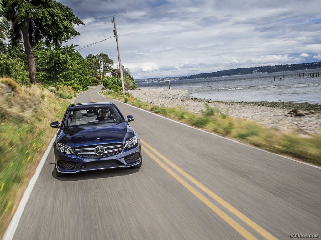 2015 Mercedes-Benz C-Class C400 4MATIC (US-Spec)   - Front