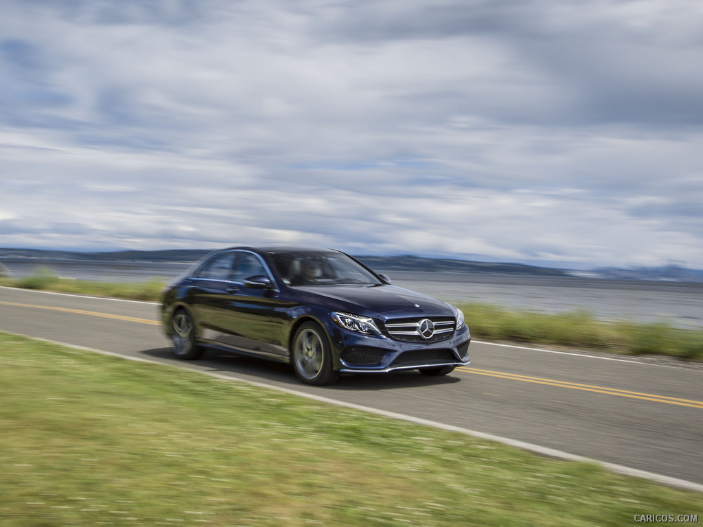 2015 Mercedes-Benz C-Class C400 4MATIC (US-Spec)   - Front