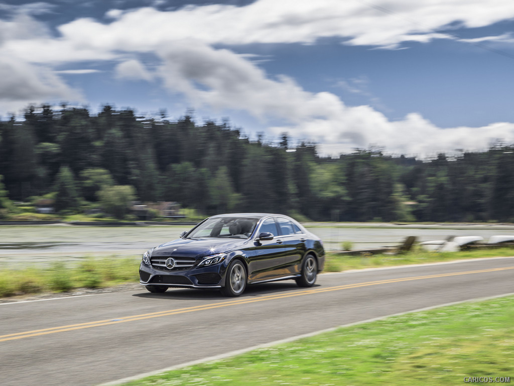 2015 Mercedes-Benz C-Class C400 4MATIC (US-Spec)   - Front