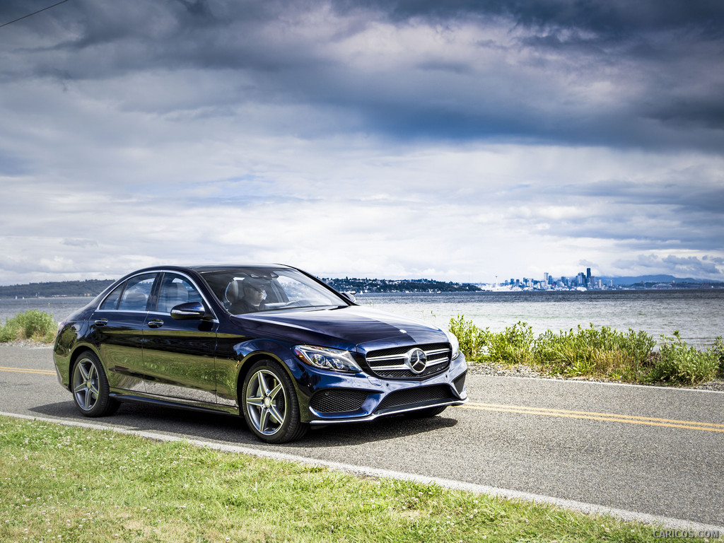 2015 Mercedes-Benz C-Class C400 4MATIC (US-Spec)   - Front