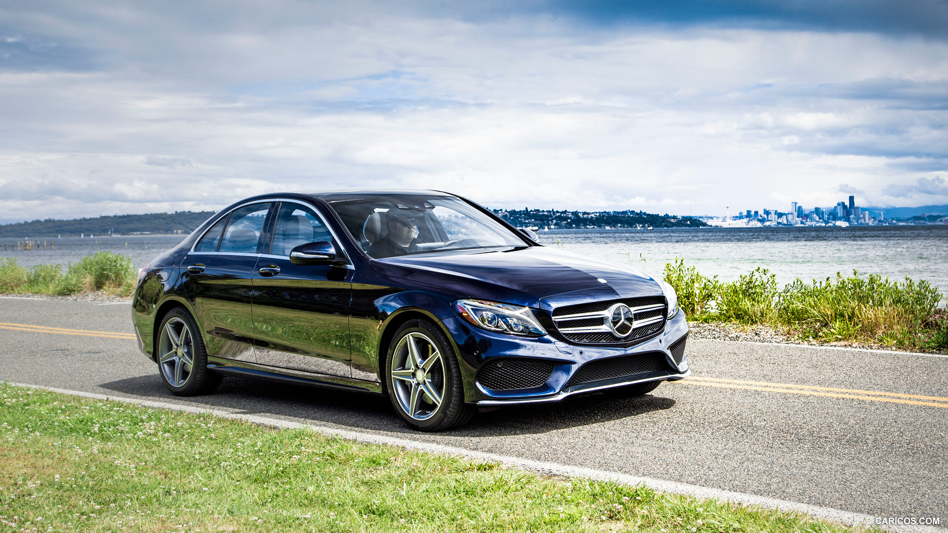 2015 Mercedes-benz C-class C400 4matic (us-spec) - Front 