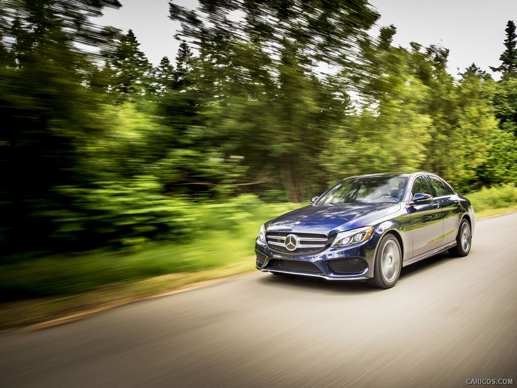 2015 Mercedes-Benz C-Class C400 4MATIC (US-Spec)   - Front