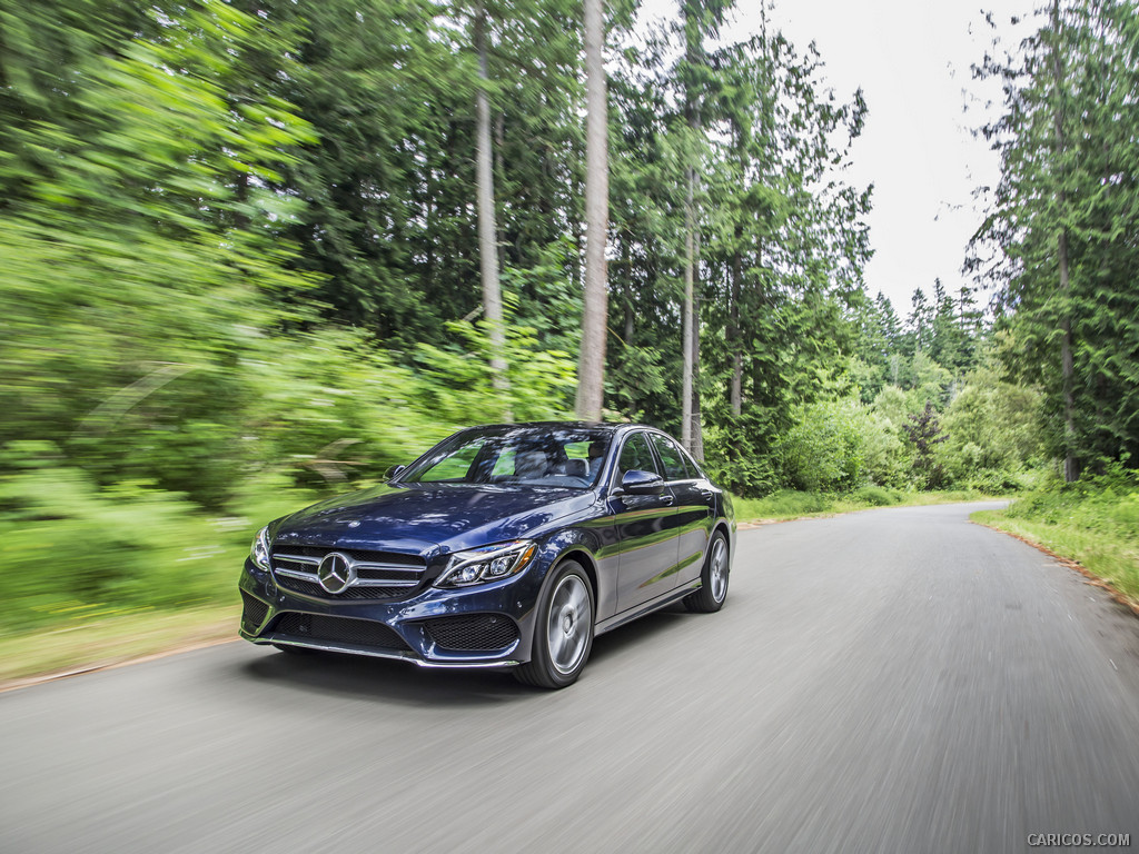 2015 Mercedes-Benz C-Class C400 4MATIC (US-Spec)   - Front