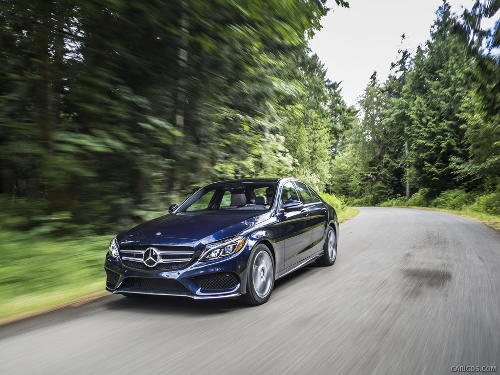 2015 Mercedes-Benz C-Class C400 4MATIC (US-Spec)   - Front